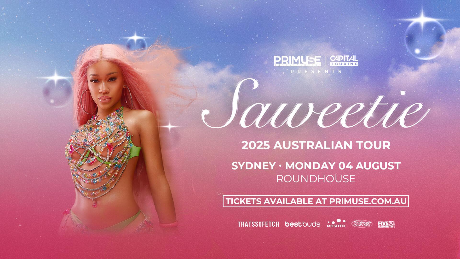 Saweetie Australian Tour
